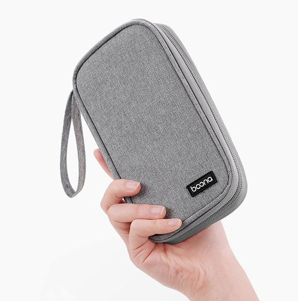 Estuche organizador de cables y accesorios