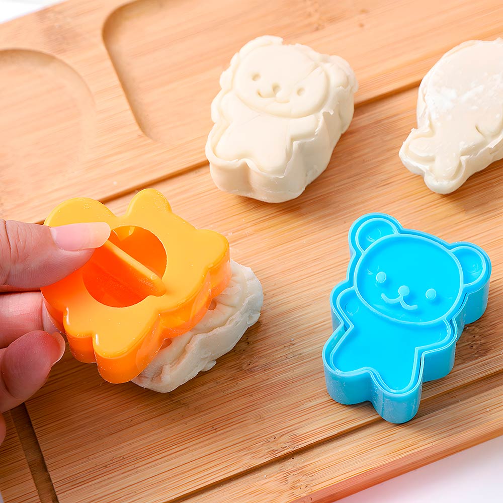 moldes para arroz galleta o sandwich para lonchera