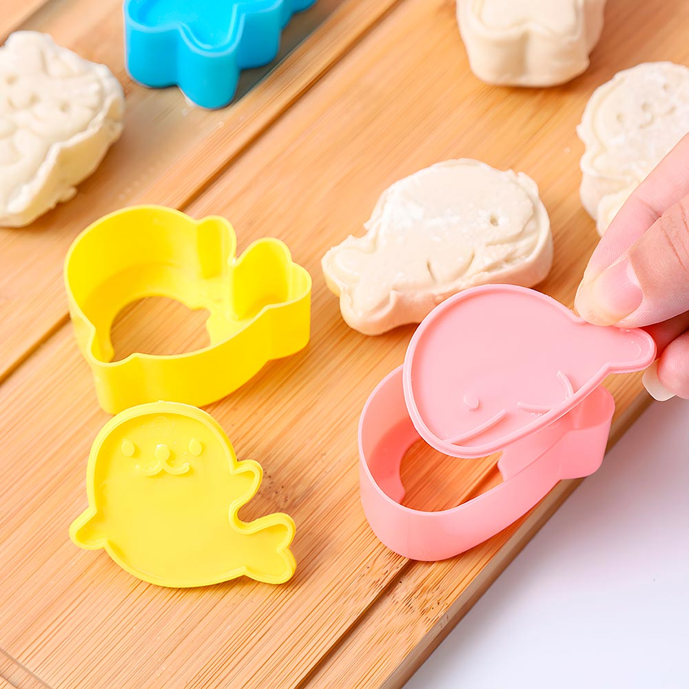 moldes para arroz galleta o sandwich para lonchera