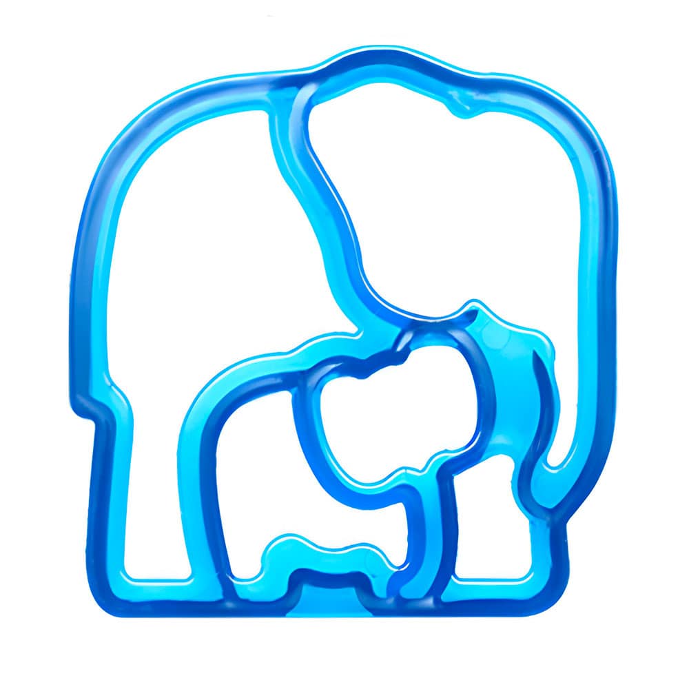 molde cortador sandwich lonchera elefante