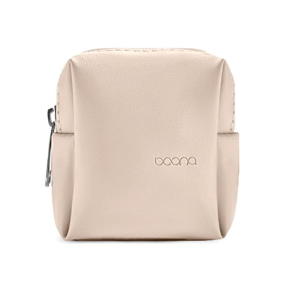 organizador de accesorios portátil mini beige