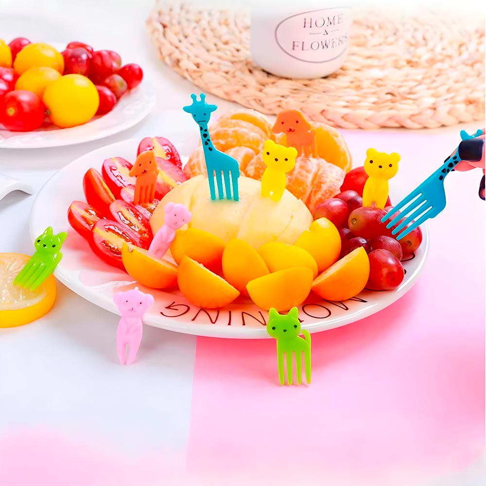 palillos de fruta para niños