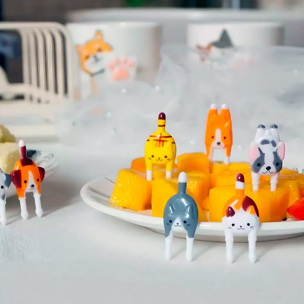 palillos de fruta para niños de perros y gatos