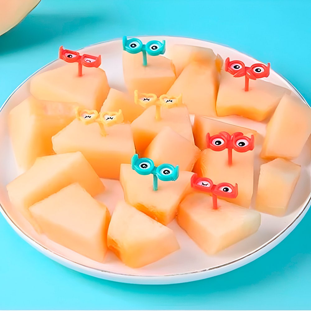 palillos de fruta para niños