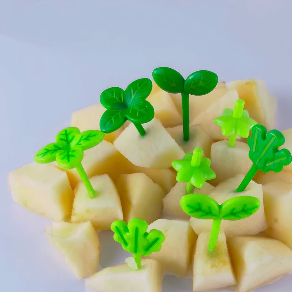 palillos de fruta para niños