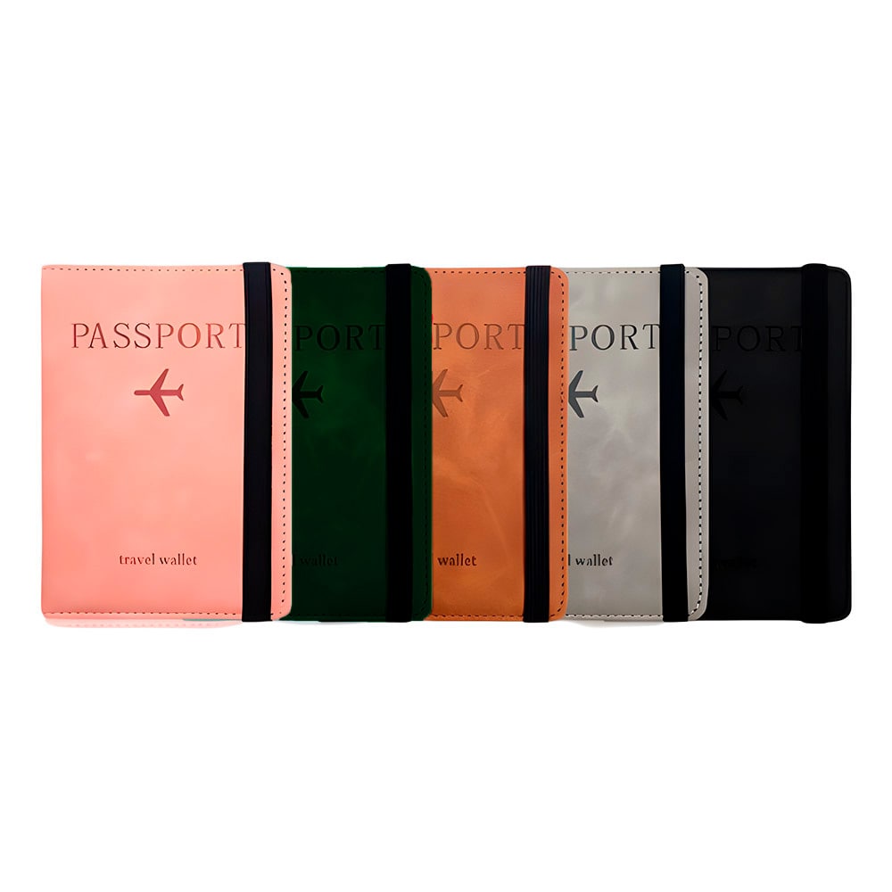 Porta pasaporte protección RFID
