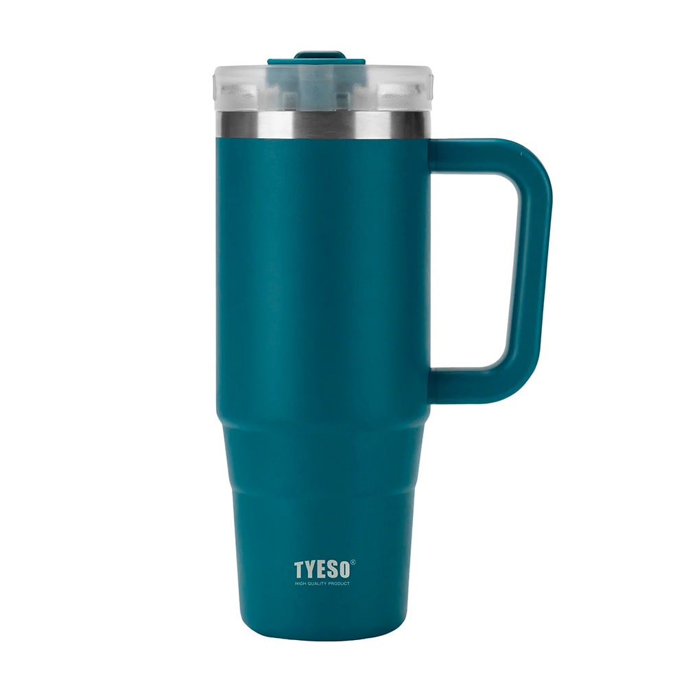 vaso termico de acero inoxidable botella hermetica tyeso azul