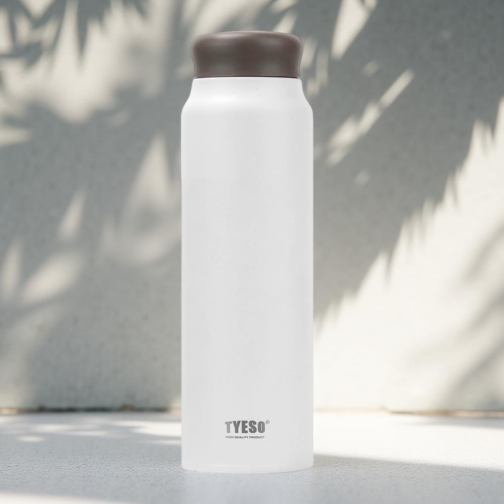 termo para café con filtro botella térmica ligera blanco