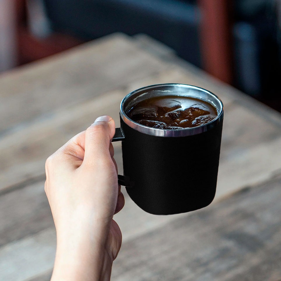 vaso térmico de acero para café y bebidas calientes