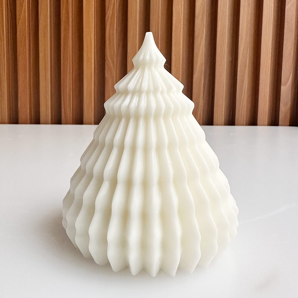 vela de arbol de navidad decorativa con aroma