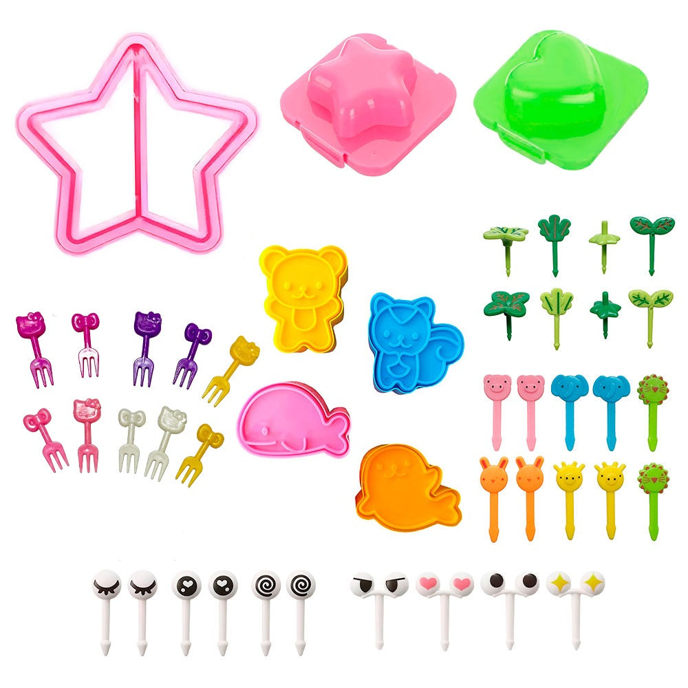 kit lonchera para niña y palillos fruta hello kitty
