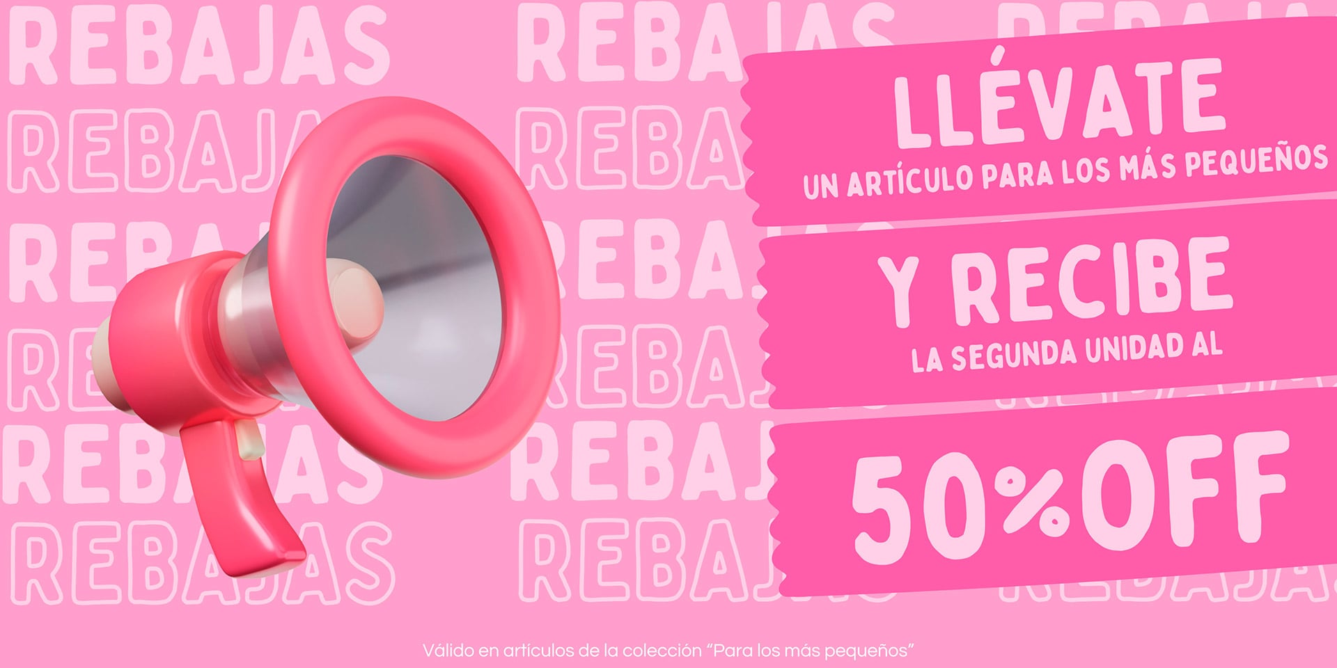 segunda unidad con el 50% de descuento en bento