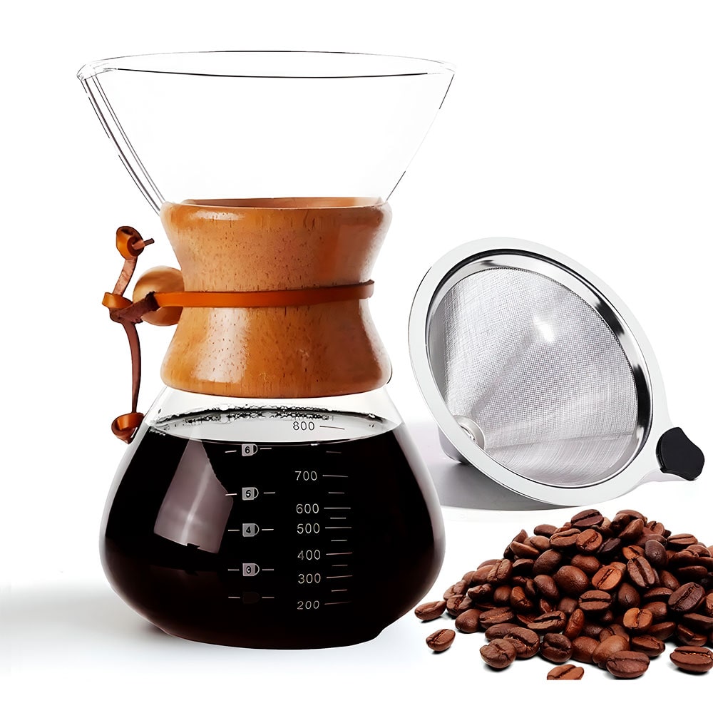 cafetera por goteo chemex