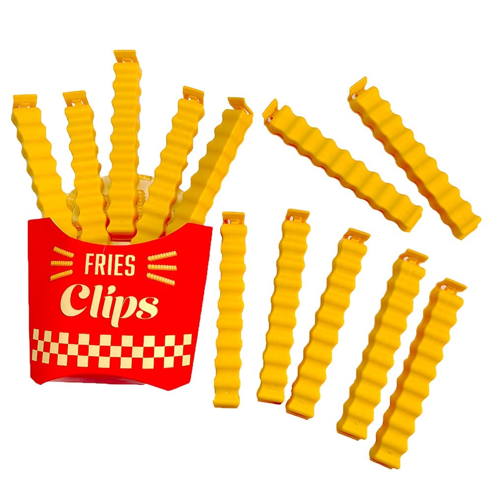 clips de papas fritas para snacks con iman para nevera