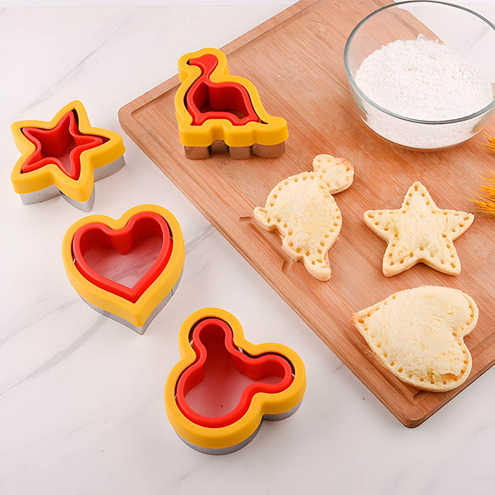molde cortador sándwich figuras