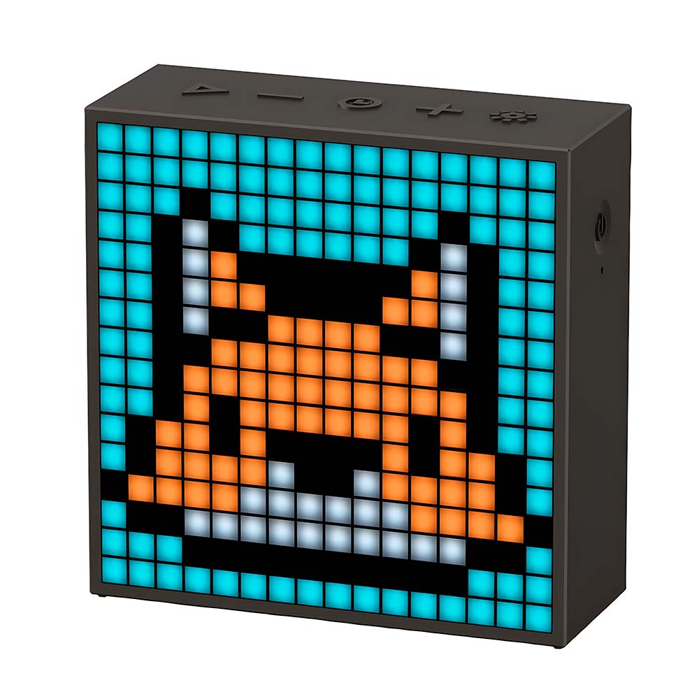 parlante bluetooth divoom timebox evo altavoz pixel art