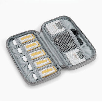 Estuche organizador de cables y accesorios