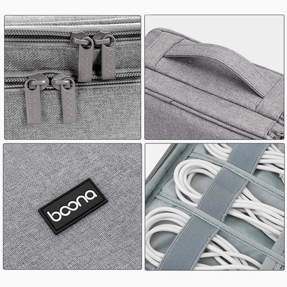 estuche organizador de cables y accesorios baona