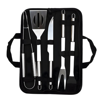 juego de bbq herramientas para parrilla 5 piezas