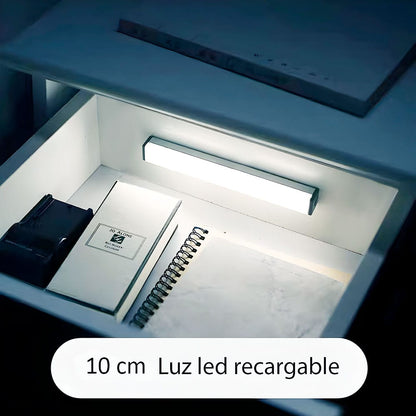 mini luz led lampara con sensor de movimiento para closet