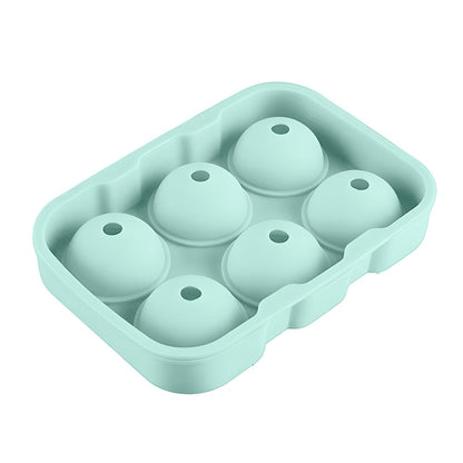 molde de hielo esfera para whisky color menta