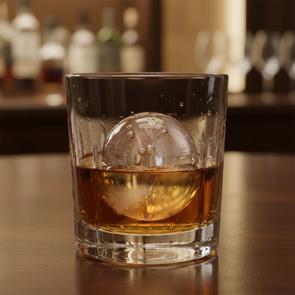 hielo esfera perfecta para whisky