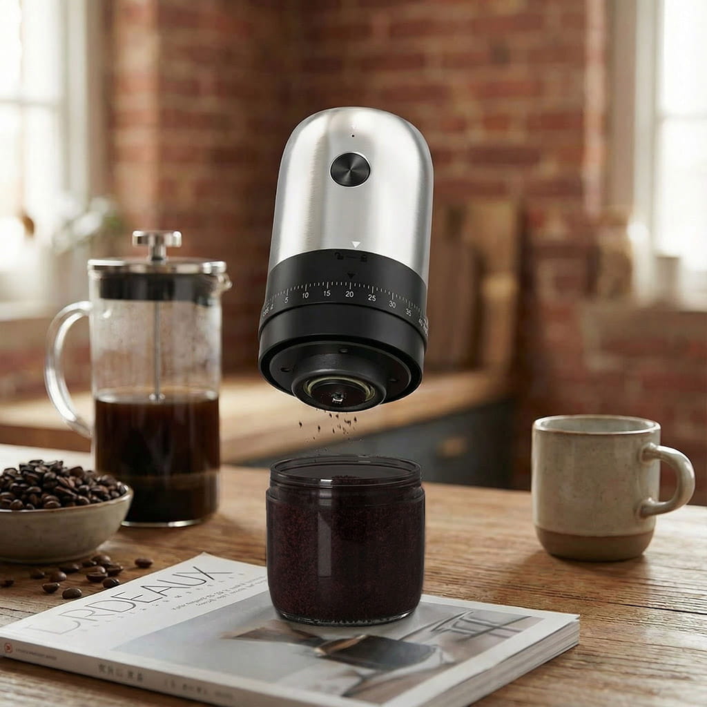 molino recargable de café portatil y recargable