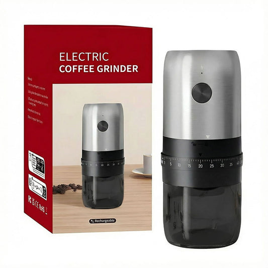 molino de café recargable de acero y recargable