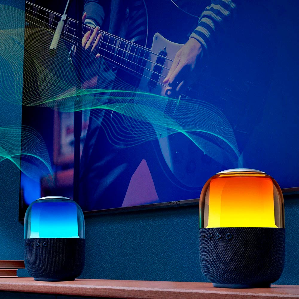 altavoz inalámbrico rgb bluetooth joyroom