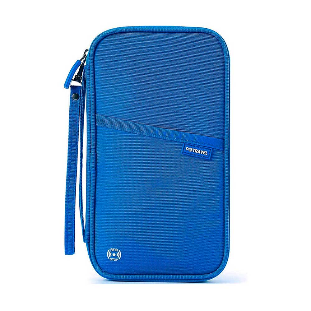 organizador de viaje para pasaportes y documentos con proteccion rfid