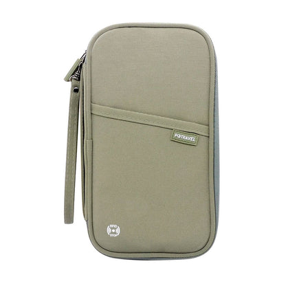organizador de viaje para pasaportes y documentos con proteccion rfid