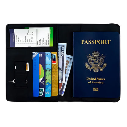 Porta pasaporte protección RFID