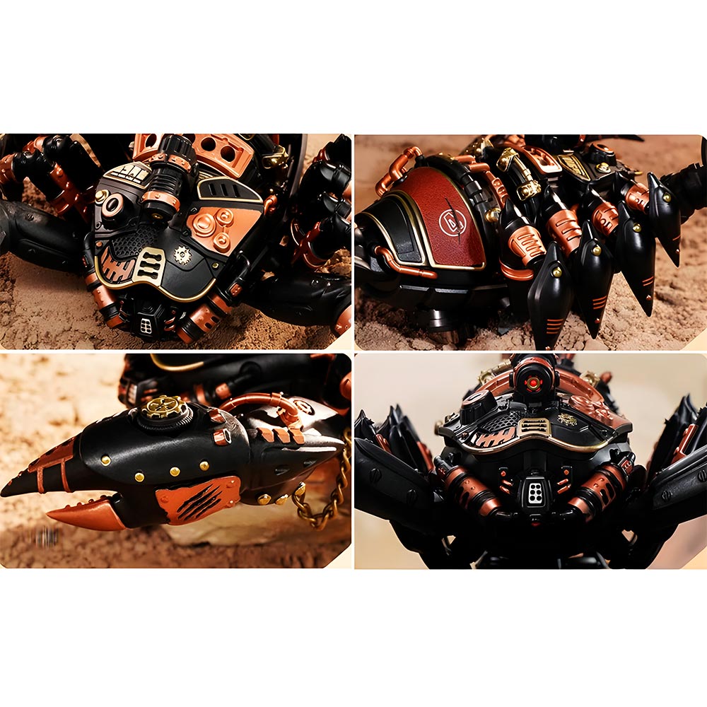 modelo armable 3d puzzle diy escorpion emperador mecanico