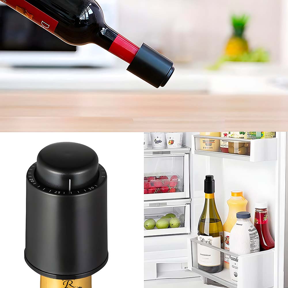 tapon botella de vino al vacio