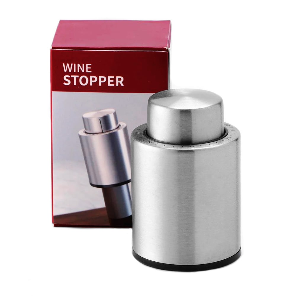 Tapón de vino al vacío