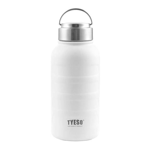 termo acero inoxidable botella hermetica tyeso blanco